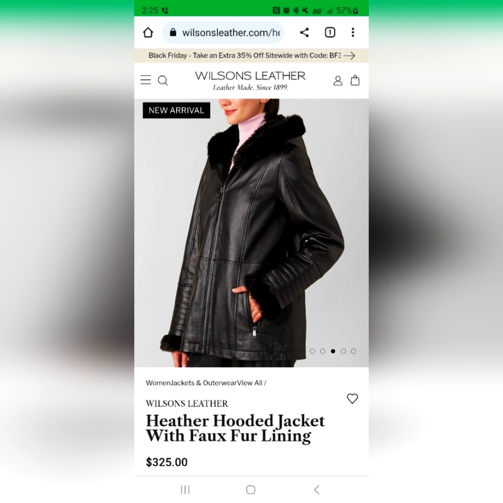 Leather Coat